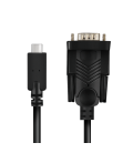 USB-C 2.0 (M) --> Serieel (M) Logilink 1,2m