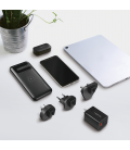 LogiLink Universele Reisadapter 1xUSB-C 30W+1xUSB-A 30W