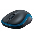 Logitech M185 Optical USB Blauw-Zwart Retail Wireless