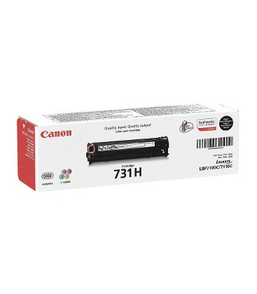 Canon 731BK Zwart 1.400 pagina`s (Origineel)