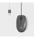 Logitech M100 Optical USB Zwart Retail