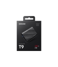 2TB Samsung T9 NVMe/Zwart/USB-C/2000/1950