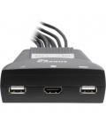 KVM Switch Argus LS-21HA 2xHDMI/2x3,5mm/2xUSB