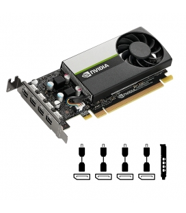 T1000 PNY 4GB/4xmDP/Low Profile incl. Adapter