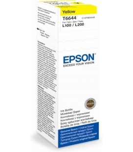 Epson T6644 EcoTank Inktfles Geel 70,0ml (Origineel)