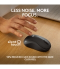 Logitech M240 Silent Optical USB Zwart Retail Wireless