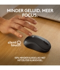 Logitech M240 Silent Optical USB Zwart Retail Wireless