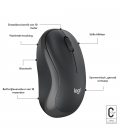 Logitech M240 Silent Optical USB Zwart Retail Wireless