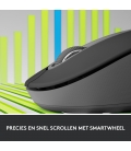 Logitech M650 (L) Optical Bluetooth Zwart Ret. Wireless