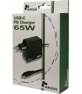 Lader 230V 1xUSB-C 65W Argus PD-2065 Zwart