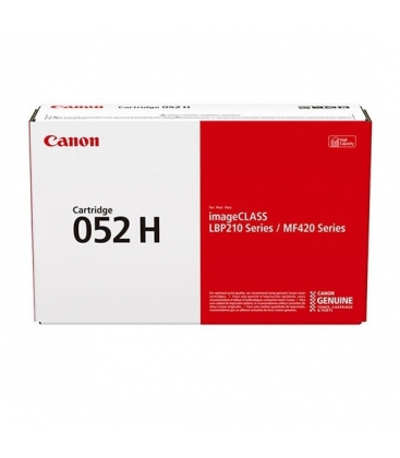 Canon 052H Zwart 9.200 pagina`s (Origineel)