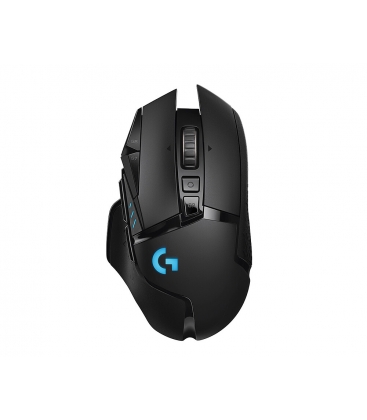 Logitech-G G502 LIGHTSPEED Optical USB Zwart Ret. Wirel.