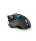 Logitech-G G502 LIGHTSPEED Optical USB Zwart Ret. Wirel.