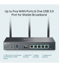 TP-Link ER706W Omada 6 poorts Gigabit VPN