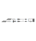 USB 2.0 A --> Serieel LogiLink incl. 25-pin Adapter 1,3m