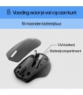 HP M280 Silent Optical USB Zwart Retail Wireless