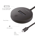 Adapter M.2 NVMe/SATA (F) --> USB 3.2-C (M) LogiLink