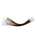 Voedingsplitter 5.25" --> 2x 5.25" Goobay