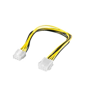 Voeding intern 8-pin --> 8-pin 0.24m Goobay