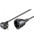 OEM Stroom verlengkabel 10.0m kabel / Zwart