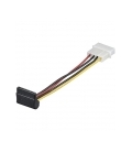 Voedingconverter 5.25" --> SATA (haaks) Goobay