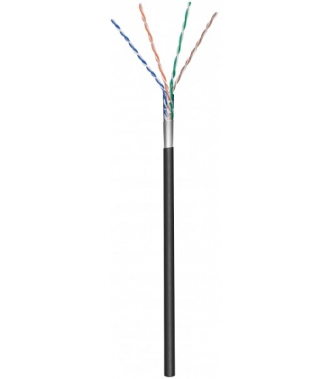 Cat5e Patch 100m. F/UTP Outdoor Goobay AWG26 CCA