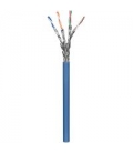 Cat6a Patch 100m. S/FTP Grijs Goobay AWG26 Cu