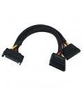 Voedingsplitter SATA --> 2x SATA Goobay