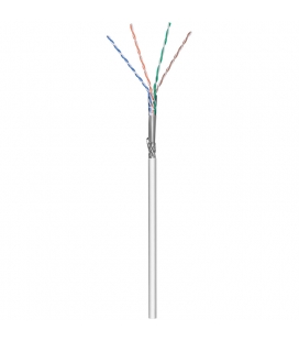 Cat5e Patch 100m. SF/UTP Grijs Goobay AWG26 Cu