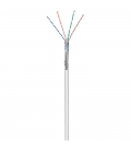 Cat5e Patch 100m. SF/UTP Grijs Goobay AWG26 Cu