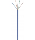 Cat6a Instal. 100m. U/UTP Blauw Goobay AWG23 Cu