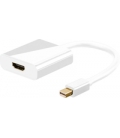 DisplayPort mini 1.2 --> HDMI goud 0.10m Goobay
