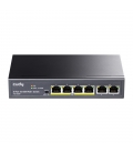 Cudy 6 Poort 100Mbit Unmanaged PoE+