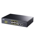 Cudy 8 Poort 100Mbit Unmanaged PoE+/2xUp 100Mbit