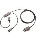 Audio Poly Y-Kabel 2x Headset