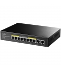 Cudy 8 Poort 1Gbps Umanaged PoE+ /2xUplink