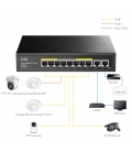 Cudy 8 Poort 1Gbps Umanaged PoE+ /2xUplink
