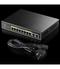 Cudy 8 Poort 1Gbps Umanaged PoE+ /2xUplink