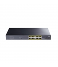 Cudy 16 Poort 1Gbps Umanaged PoE+ /2xSFP