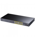 Cudy 16 Poort 1Gbps Umanaged PoE+ /2xSFP
