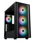 Cooler Master MasterBox 600 - TG/EATX/back-connect Zwart