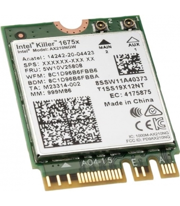 WIFI6E 2400Mbps - Intel Killer AX1675