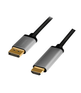 DisplayPort 1.2 --> HDMI 2.00m 4K/60Hz LogiLink