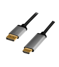 DisplayPort 1.2 --> HDMI 2.00m 4K/60Hz LogiLink