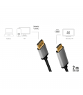 DisplayPort 1.2 --> HDMI 2.00m 4K/60Hz LogiLink