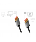 DisplayPort 1.4 1.00m 8K/60Hz LogiLink Aluminium