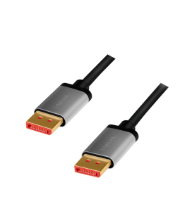 DisplayPort 1.4 2.00m 8K/60Hz LogiLink Aluminium