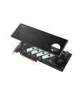 Adapter PCIe -> 4xNVMe ASUS Hyper M.2 x16 Gen5