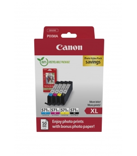 Canon (S) CLI-571XL B/C/M/Y ValuePack 44,0ml (Origineel