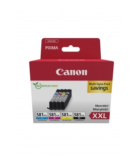 Canon (T) CLI-581XXL B/C/M/Y MultiPack 46,8ml(Origineel)